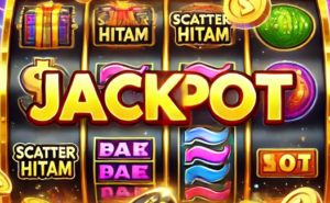 Jackpot Slot Scatter Hitam